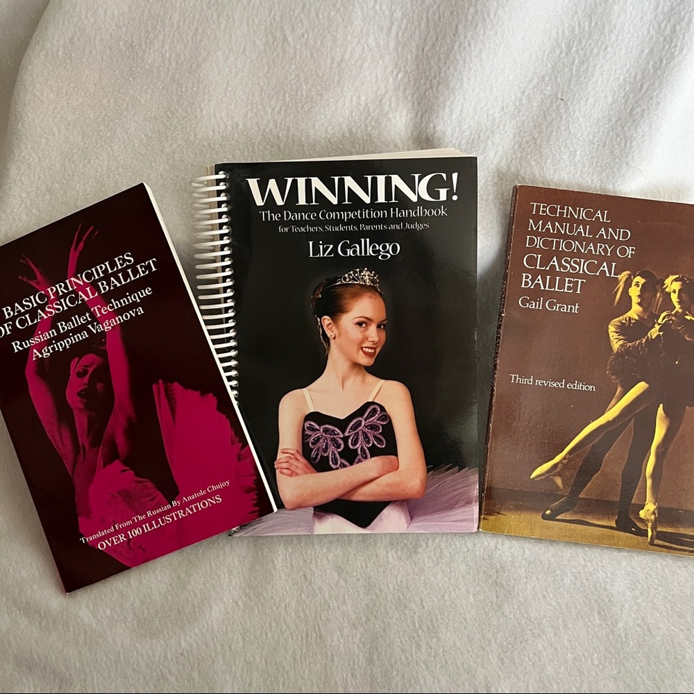 3 Set Ballet and Dance Books